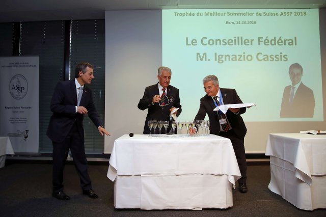 Concours du Meilleur Sommelier de Suisse 2018